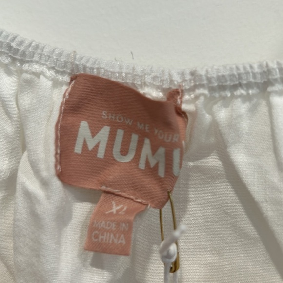 Show me your mumu 2 piece ruffle tank top and shorts light weight cotton size XL - Picture 4 of 9